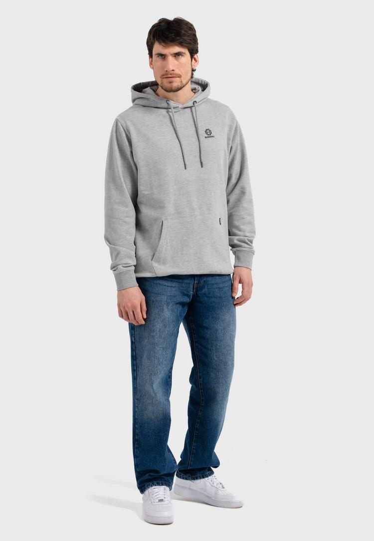 OLDSKULL OLDSKULL Basic Oldskull 25 Logo Hoodie - Heather Grey - 1 | SportScheck