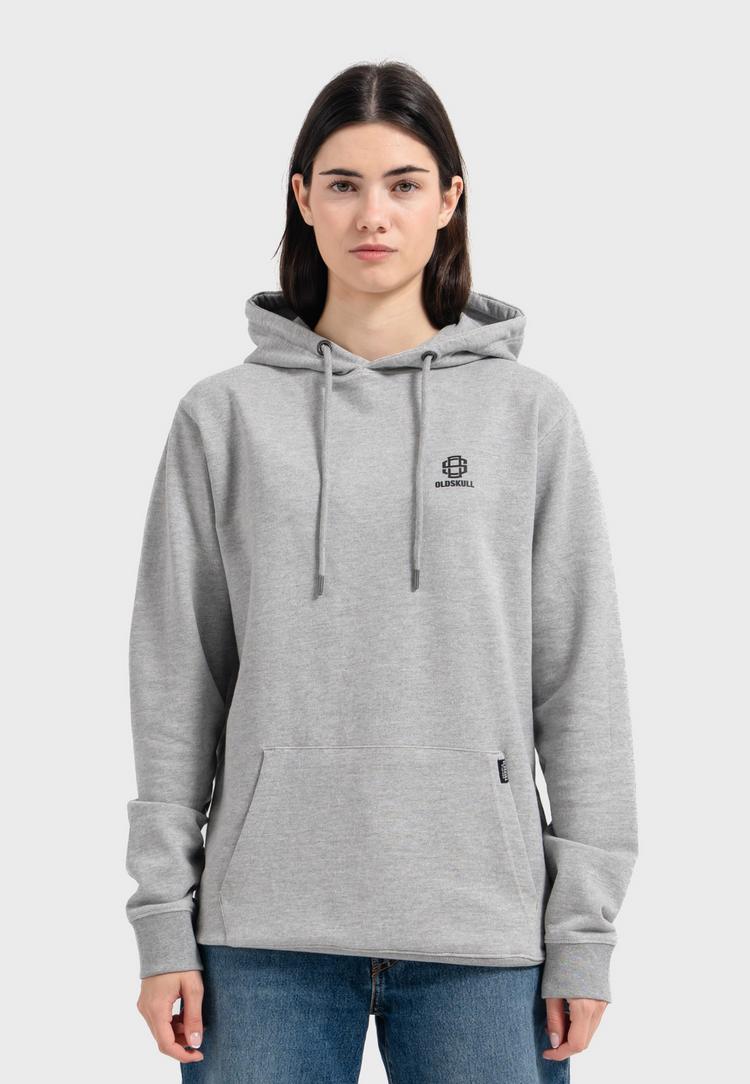 OLDSKULL OLDSKULL Basic Oldskull 25 Logo Hoodie - Heather Grey - 2 | SportScheck