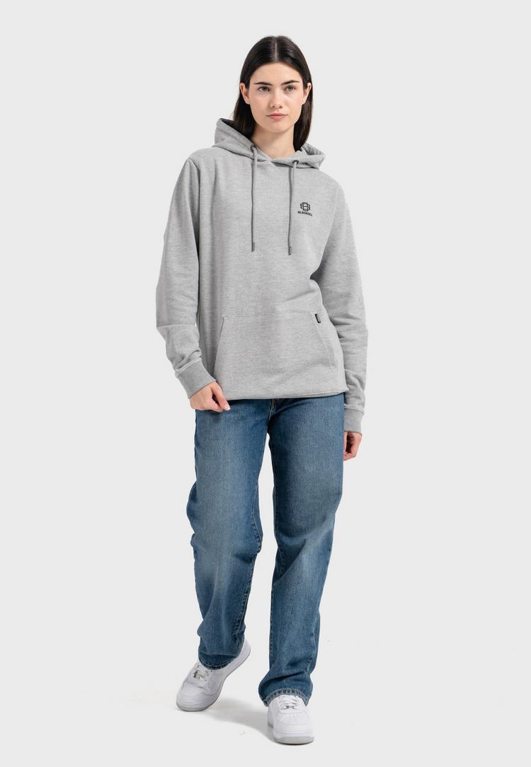 OLDSKULL OLDSKULL Basic Oldskull 25 Logo Hoodie - Heather Grey - 3 | SportScheck
