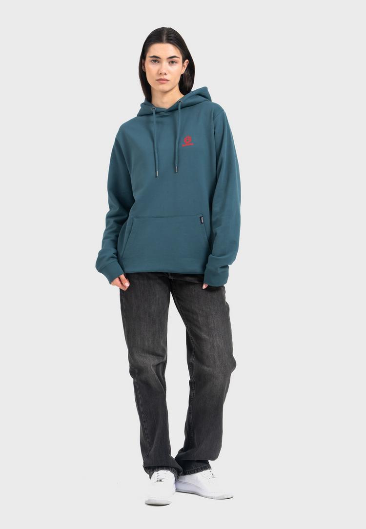 OLDSKULL OLDSKULL Asian Neon Djane Logo Graphic Hoodie - Dark Green - 6 | SportScheck