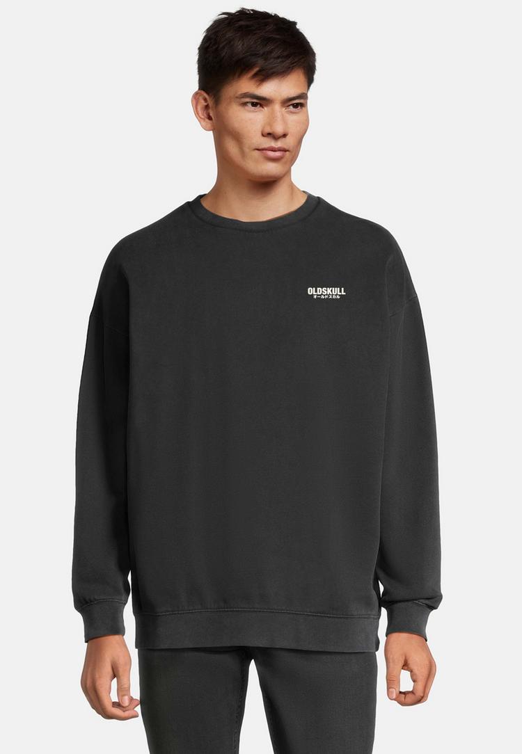 OLDSKULL OLDSKULL Basic Oldskull Logo Sweatshirt - Black - 0 | SportScheck