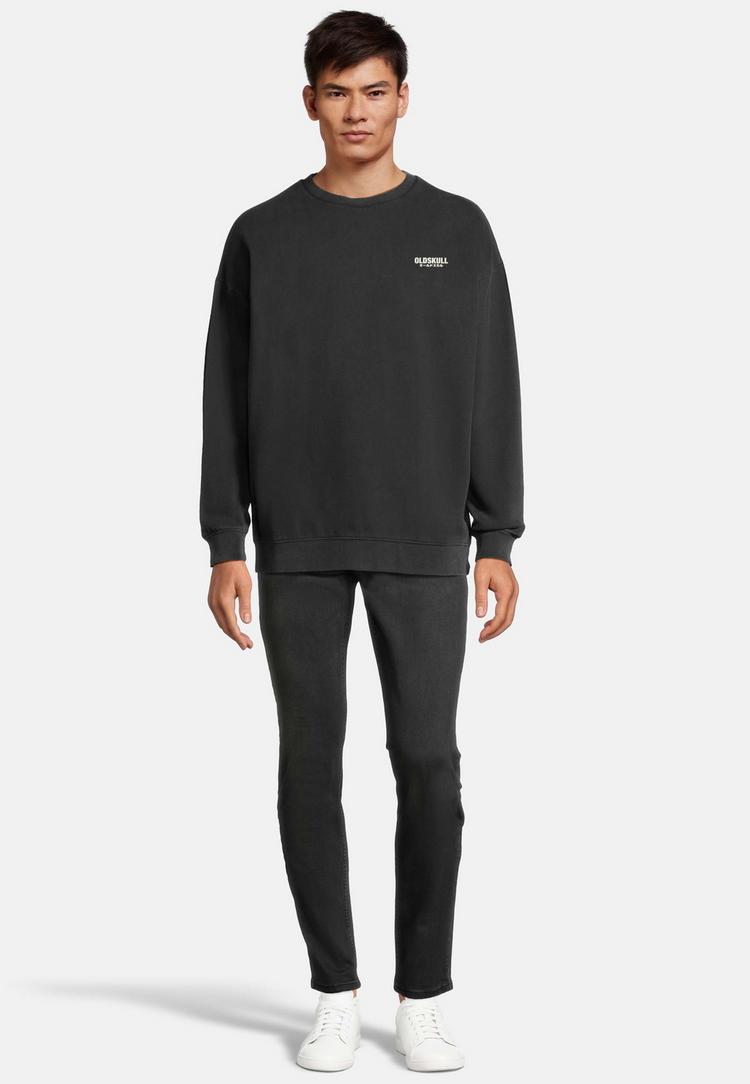 OLDSKULL OLDSKULL Basic Oldskull Logo Sweatshirt - Black - 1 | SportScheck