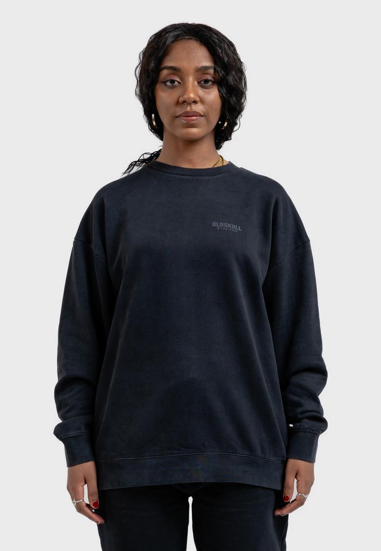 OLDSKULL OLDSKULL Basic Oldskull Logo Sweatshirt - Black - 2 | SportScheck