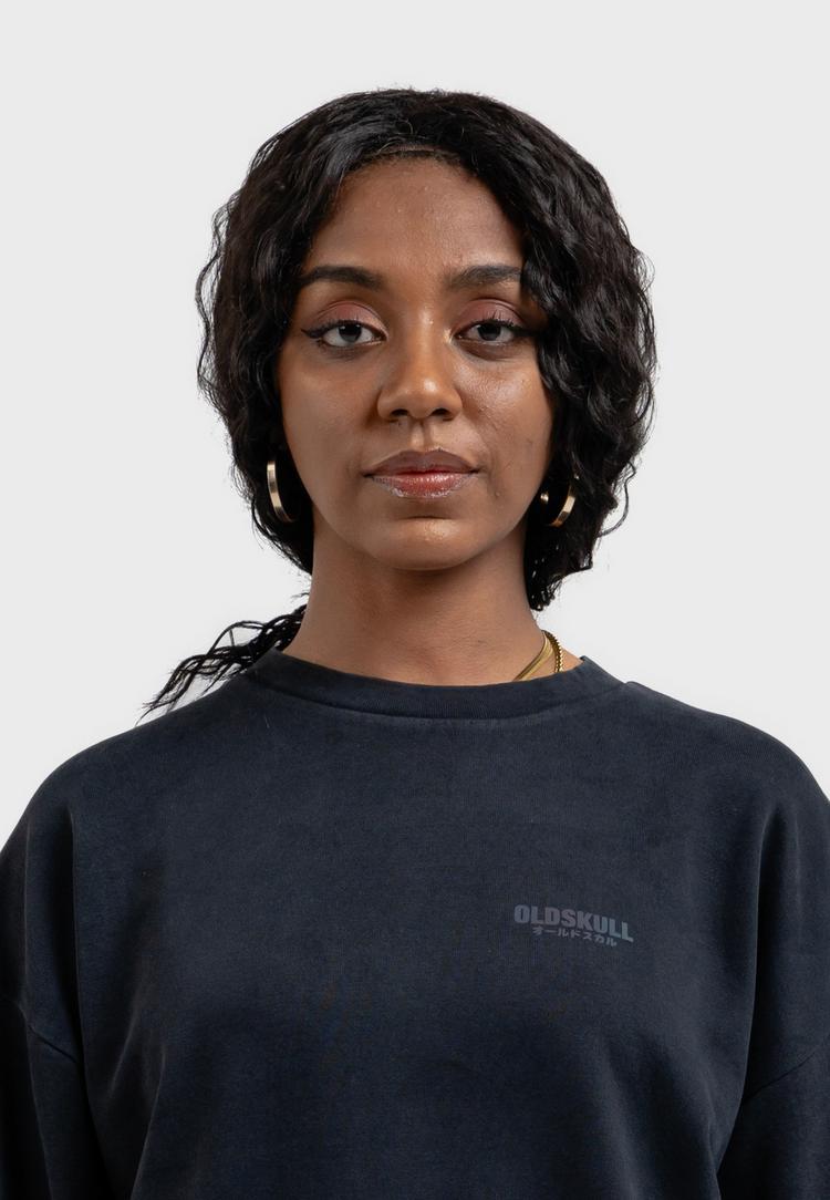 OLDSKULL OLDSKULL Basic Oldskull Logo Sweatshirt - Black - 0 | SportScheck