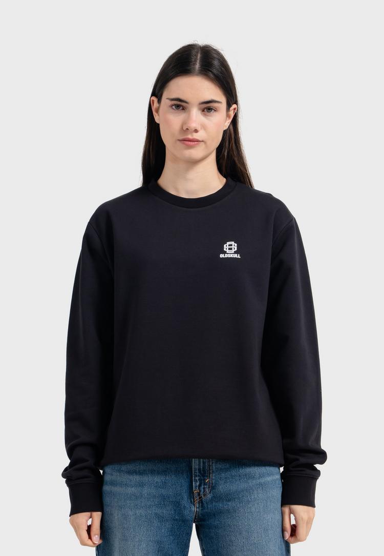 OLDSKULL OLDSKULL Basic Oldskull 25 Logo Sweatshirt - Black - 2 | SportScheck