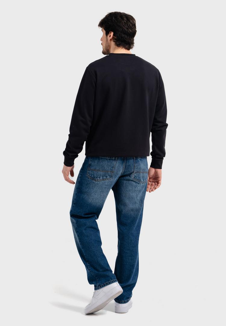 OLDSKULL OLDSKULL Basic Oldskull 25 Logo Sweatshirt - Black - 7 | SportScheck
