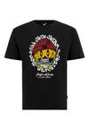 OLDSKULL Xtreme Smiley Cash Skull Graphic Printshirt Herren - Black