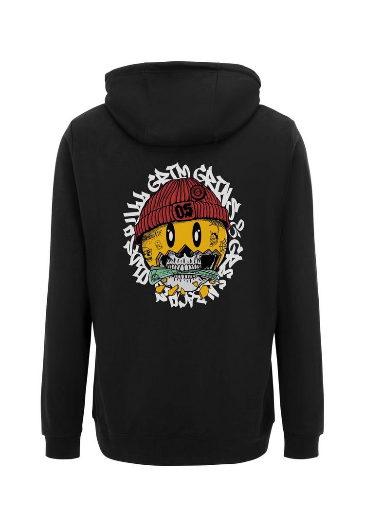 OLDSKULL OLDSKULL Xtreme Smiley Cash Skull Graphic Hoodie Herren - Black - 0 | SportScheck