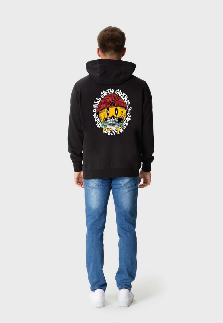 OLDSKULL OLDSKULL Xtreme Smiley Cash Skull Graphic Hoodie Herren - Black - 1 | SportScheck