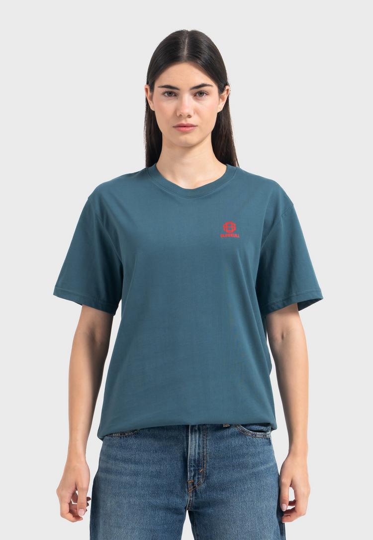 OLDSKULL OLDSKULL Asian Neon Djane Logo Graphic Printshirt - Dark Green - 6 | SportScheck