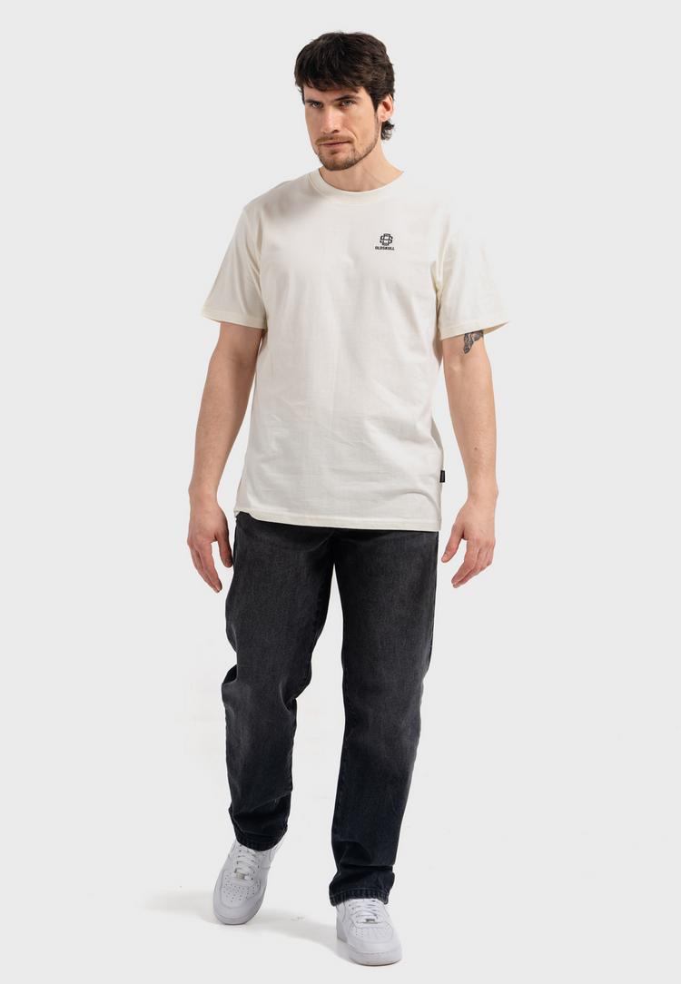 OLDSKULL OLDSKULL Basic Oldskull 25 Logo T-Shirt Herren - Off White - 1 | SportScheck