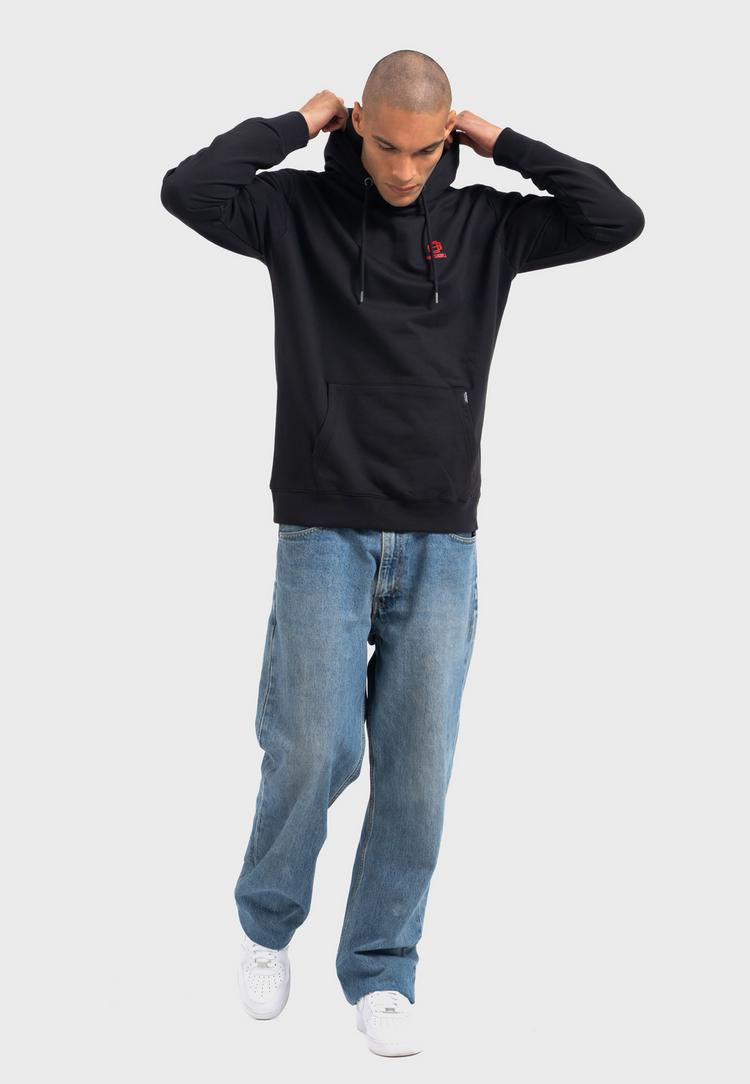 OLDSKULL OLDSKULL Asian Neon Djane Logo Graphic Hoodie - Black - 5 | SportScheck