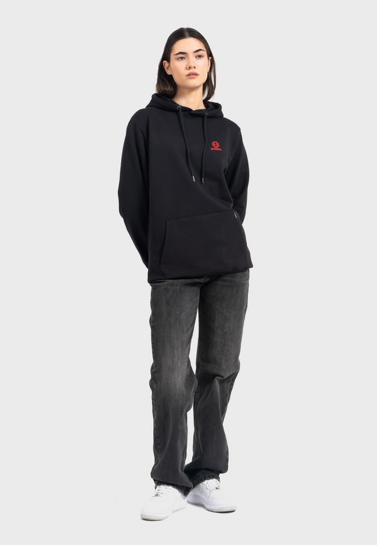 OLDSKULL OLDSKULL Asian Neon Djane Logo Graphic Hoodie - Black - 7 | SportScheck