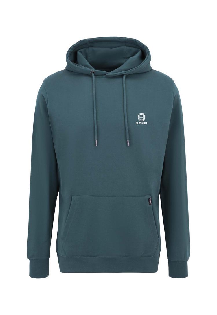 OLDSKULL OLDSKULL Basic Oldskull 25 Logo Hoodie - Dark Green - 0 | SportScheck