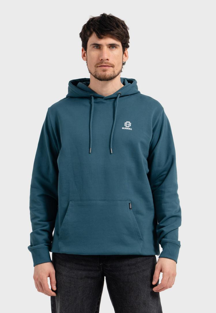 OLDSKULL OLDSKULL Basic Oldskull 25 Logo Hoodie - Dark Green - 0 | SportScheck