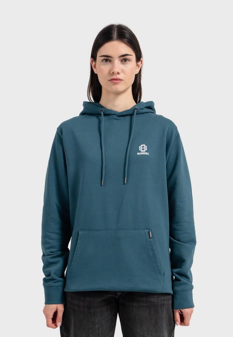 OLDSKULL OLDSKULL Basic Oldskull 25 Logo Hoodie - Dark Green - 2 | SportScheck