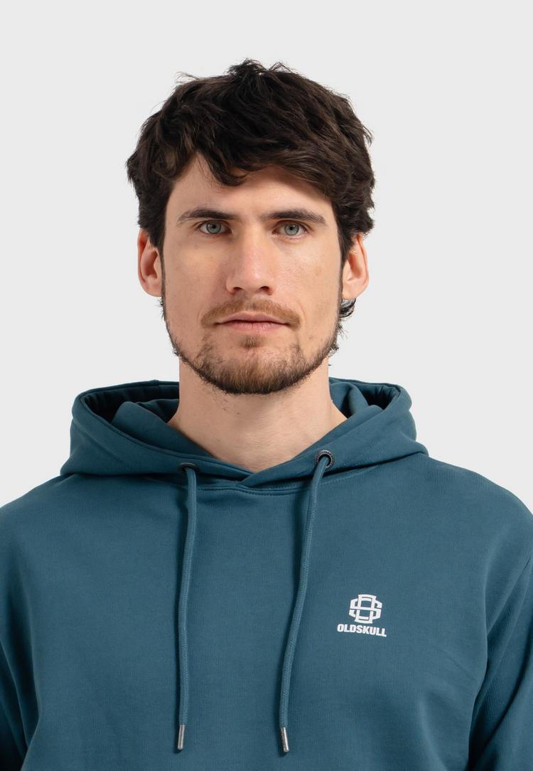 OLDSKULL OLDSKULL Basic Oldskull 25 Logo Hoodie - Dark Green - 0 | SportScheck