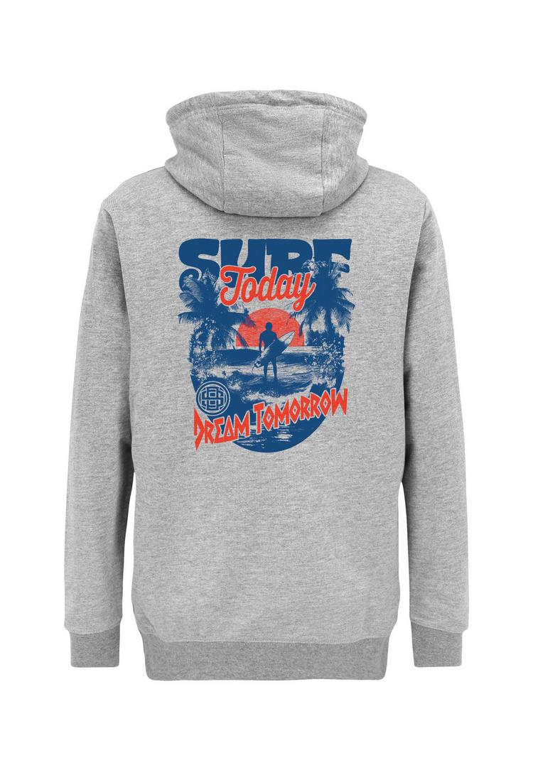 OLDSKULL OLDSKULL Wrldvibe Surf Dreams Graphic Hoodie - Heather Grey - 0 | SportScheck