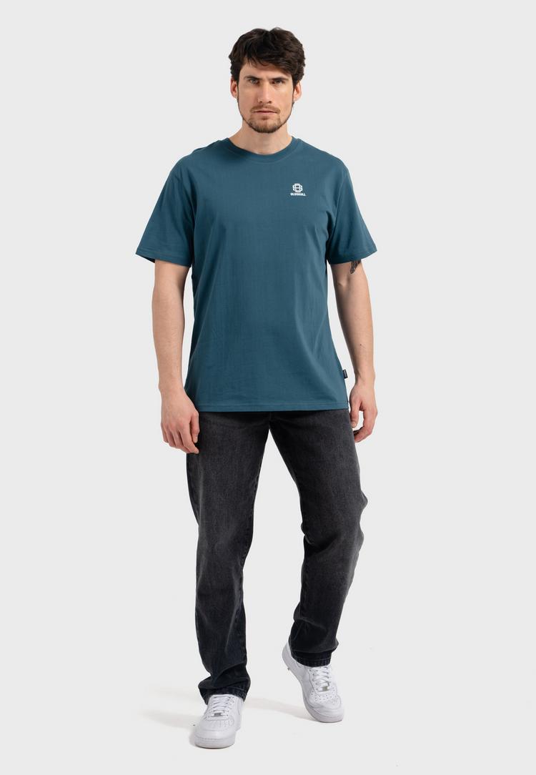 OLDSKULL OLDSKULL Basic Oldskull 25 Logo T-Shirt Herren - Dark Green - 1 | SportScheck