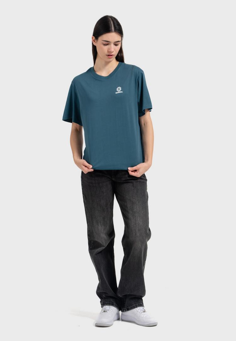 OLDSKULL OLDSKULL Basic Oldskull 25 Logo T-Shirt Herren - Dark Green - 3 | SportScheck