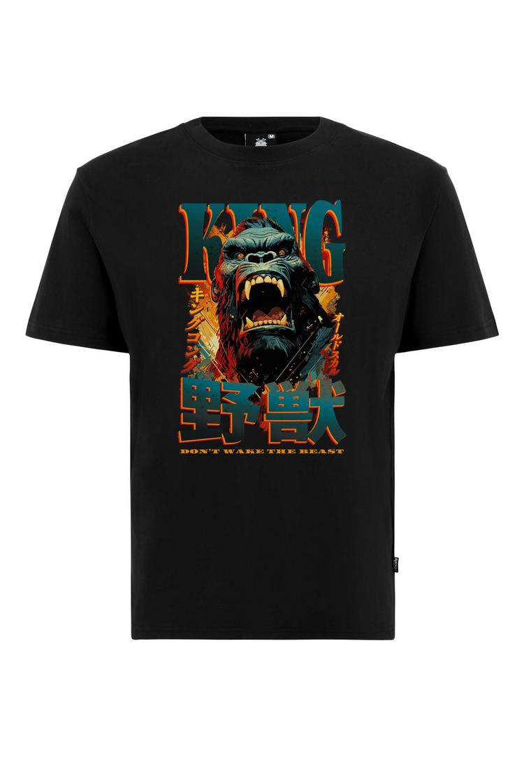 OLDSKULL OLDSKULL Japanese Ape Comic Graphic Printshirt Herren - Black - 0 | SportScheck