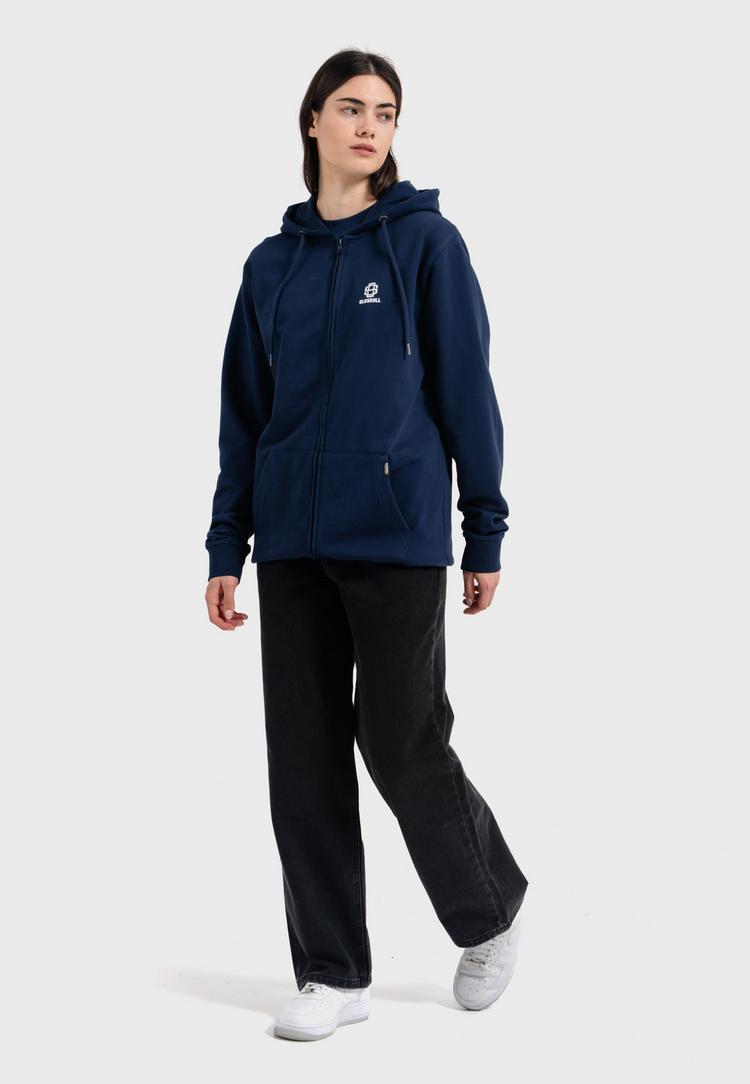 OLDSKULL OLDSKULL Basic Oldskull 25 Logo Sweatjacke - Navy Blue - 3 | SportScheck