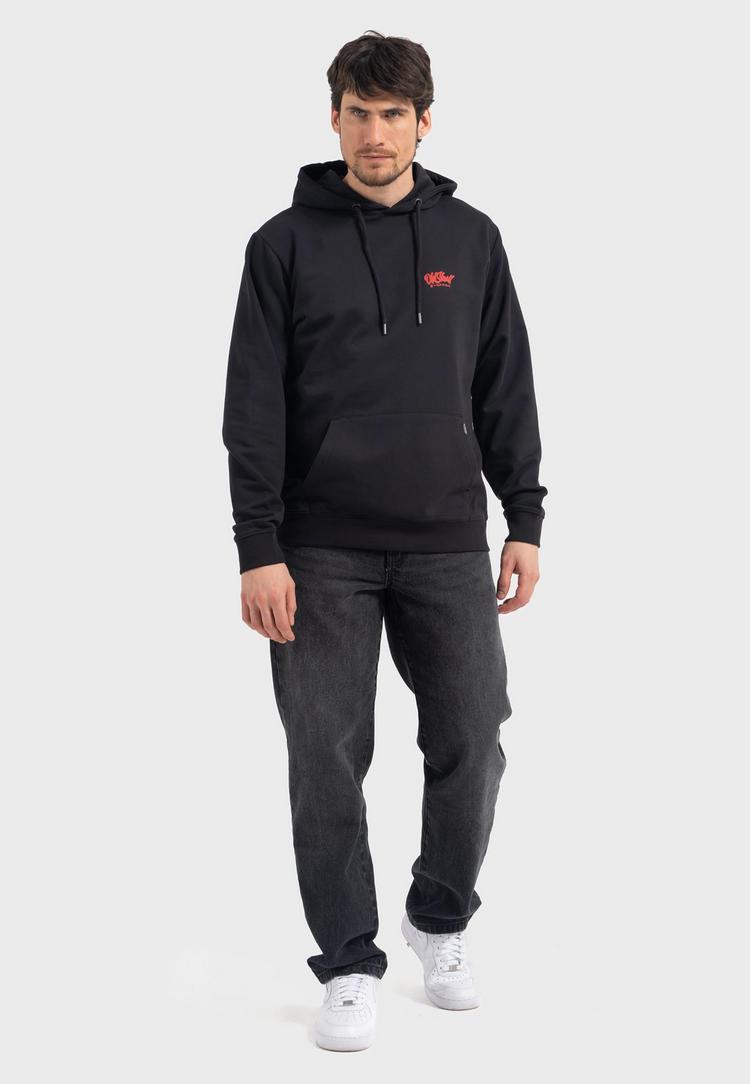 OLDSKULL OLDSKULL Wrldvibe Tentacle Spectacle Logo Graphic Hoodie Herren - Black - 3 | SportScheck