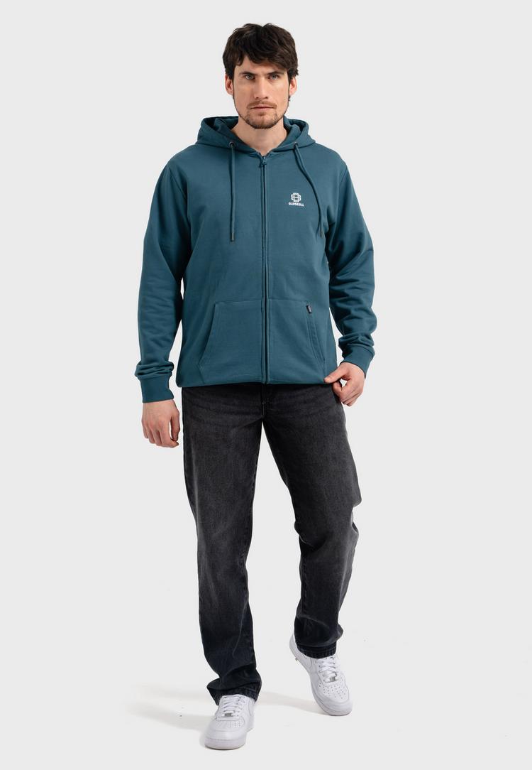 OLDSKULL OLDSKULL Basic Oldskull 25 Logo Sweatjacke - Dark Green - 1 | SportScheck