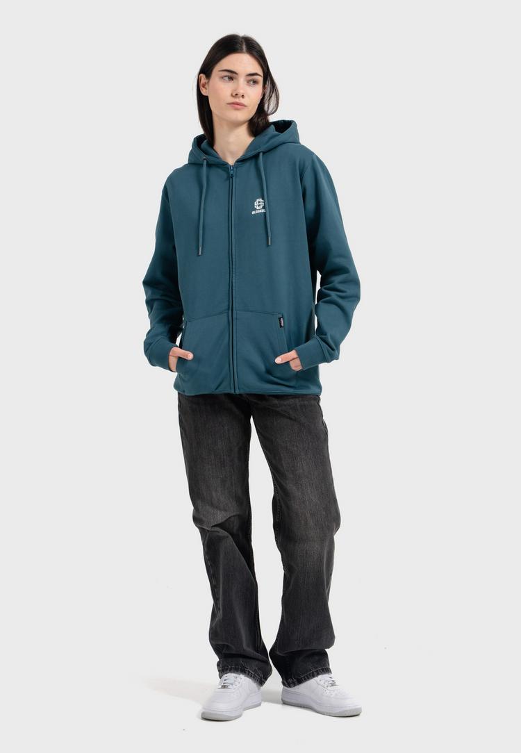 OLDSKULL OLDSKULL Basic Oldskull 25 Logo Sweatjacke - Dark Green - 3 | SportScheck