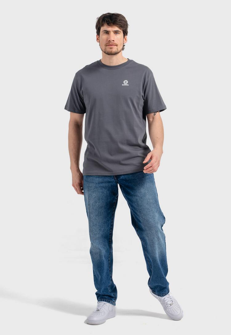 OLDSKULL OLDSKULL Basic Oldskull 25 Logo T-Shirt Herren - Dark Grey - 2 | SportScheck