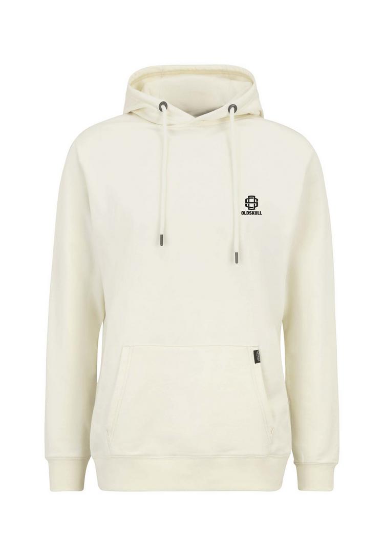 OLDSKULL OLDSKULL Basic Oldskull 25 Logo Hoodie - Off White - 0 | SportScheck