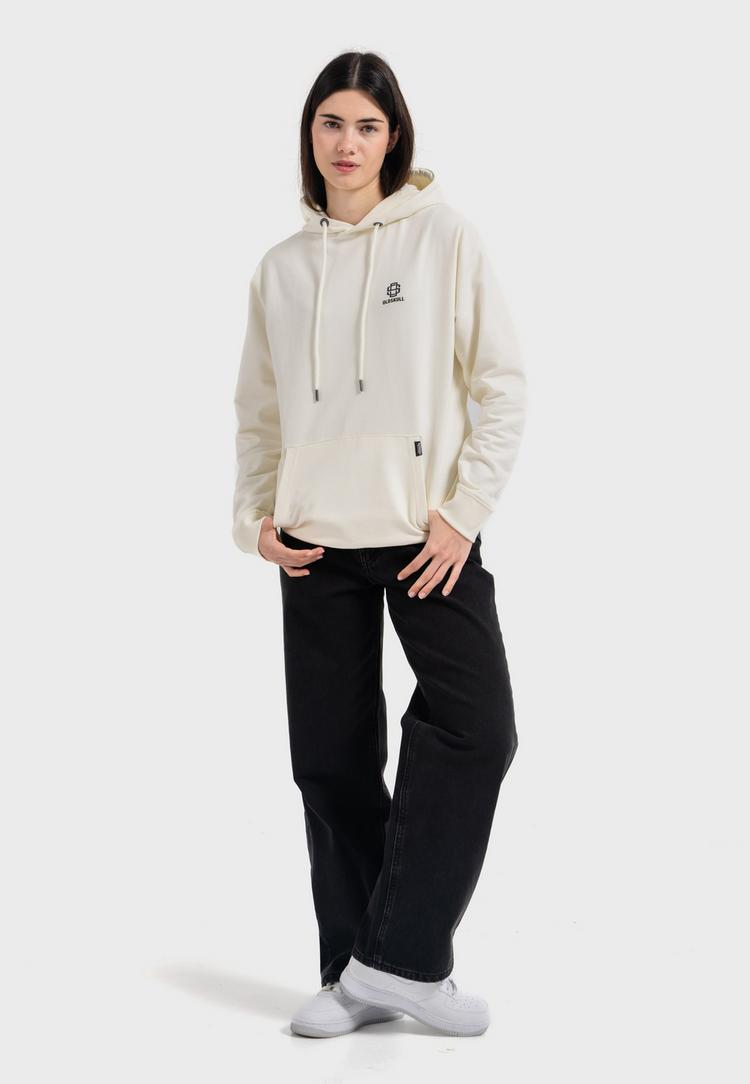 OLDSKULL OLDSKULL Basic Oldskull 25 Logo Hoodie - Off White - 3 | SportScheck