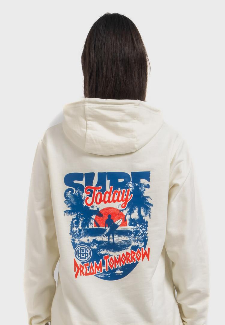 OLDSKULL OLDSKULL Wrldvibe Surf Dreams Graphic Hoodie - Off White - 0 | SportScheck