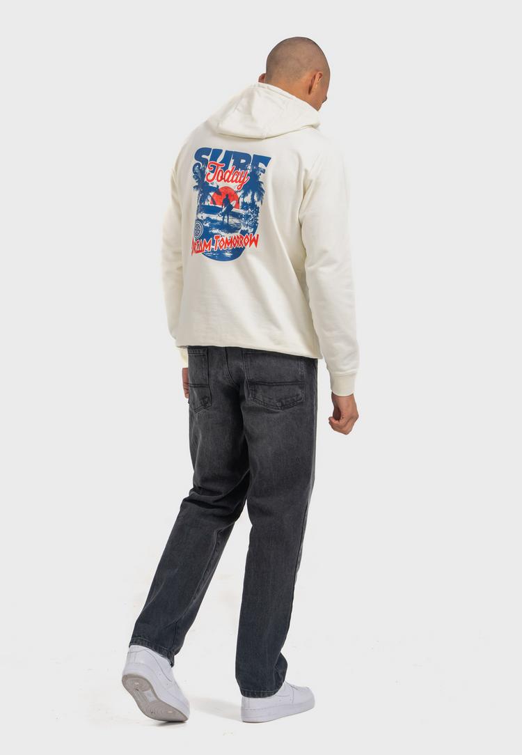 OLDSKULL OLDSKULL Wrldvibe Surf Dreams Graphic Hoodie - Off White - 2 | SportScheck