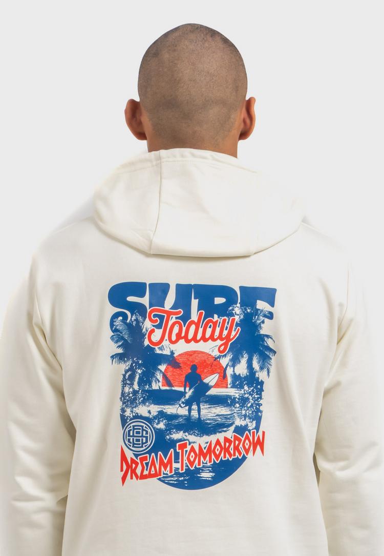 OLDSKULL OLDSKULL Wrldvibe Surf Dreams Graphic Hoodie - Off White - 0 | SportScheck