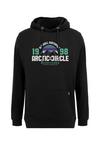 OLDSKULL Wrldvibe Aurora Mountain Quest Graphic Hoodie Herren - Black