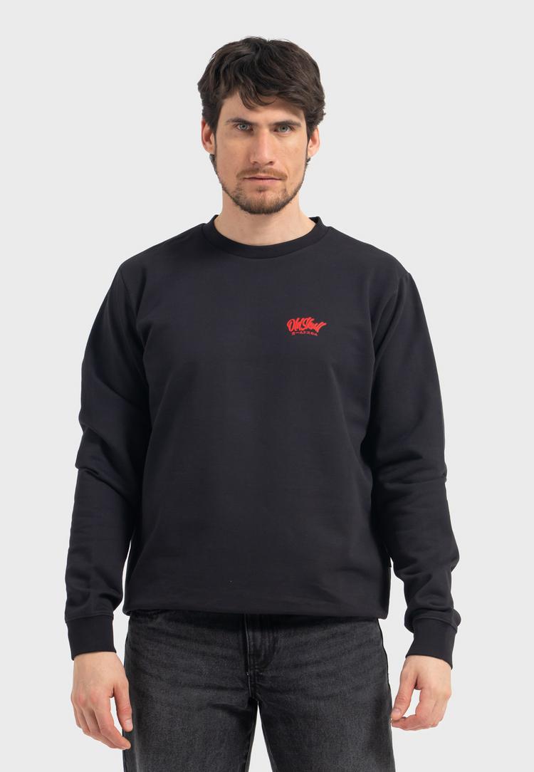 OLDSKULL OLDSKULL Wrldvibe Tentacle Spectacle Logo Graphic Sweatshirt Herren - Black - 1 | SportScheck