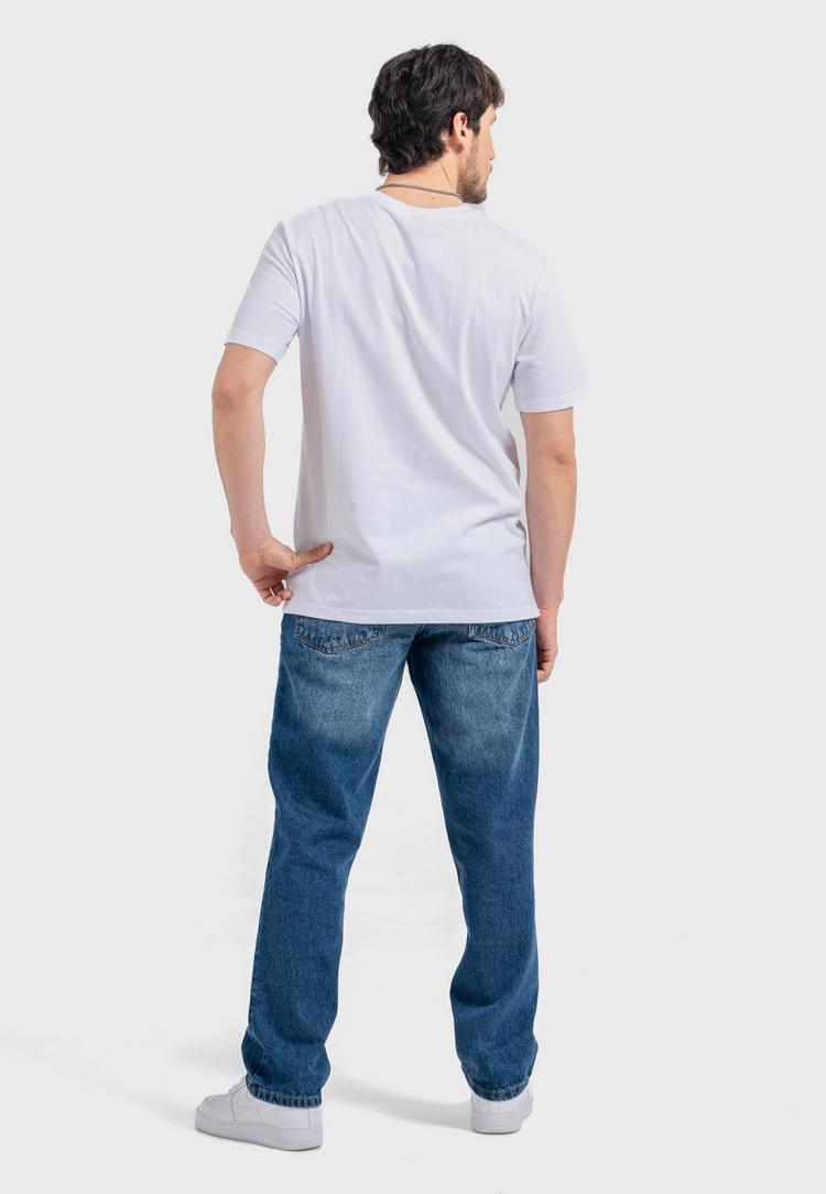 OLDSKULL OLDSKULL Basic Oldskull 25 Logo T-Shirt Herren - White - 6 | SportScheck