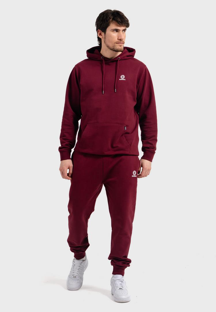 OLDSKULL OLDSKULL Basic Oldskull 25 Logo Trainingshose - Burgundy - 1 | SportScheck