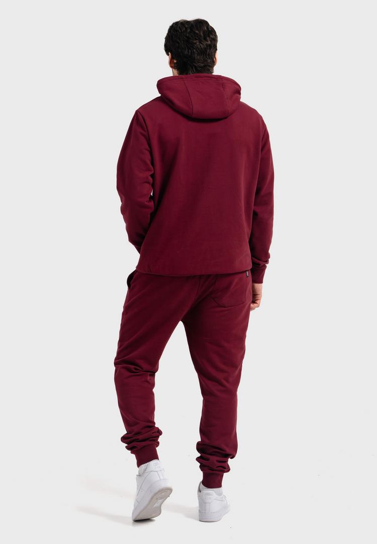 OLDSKULL OLDSKULL Basic Oldskull 25 Logo Trainingshose - Burgundy - 5 | SportScheck