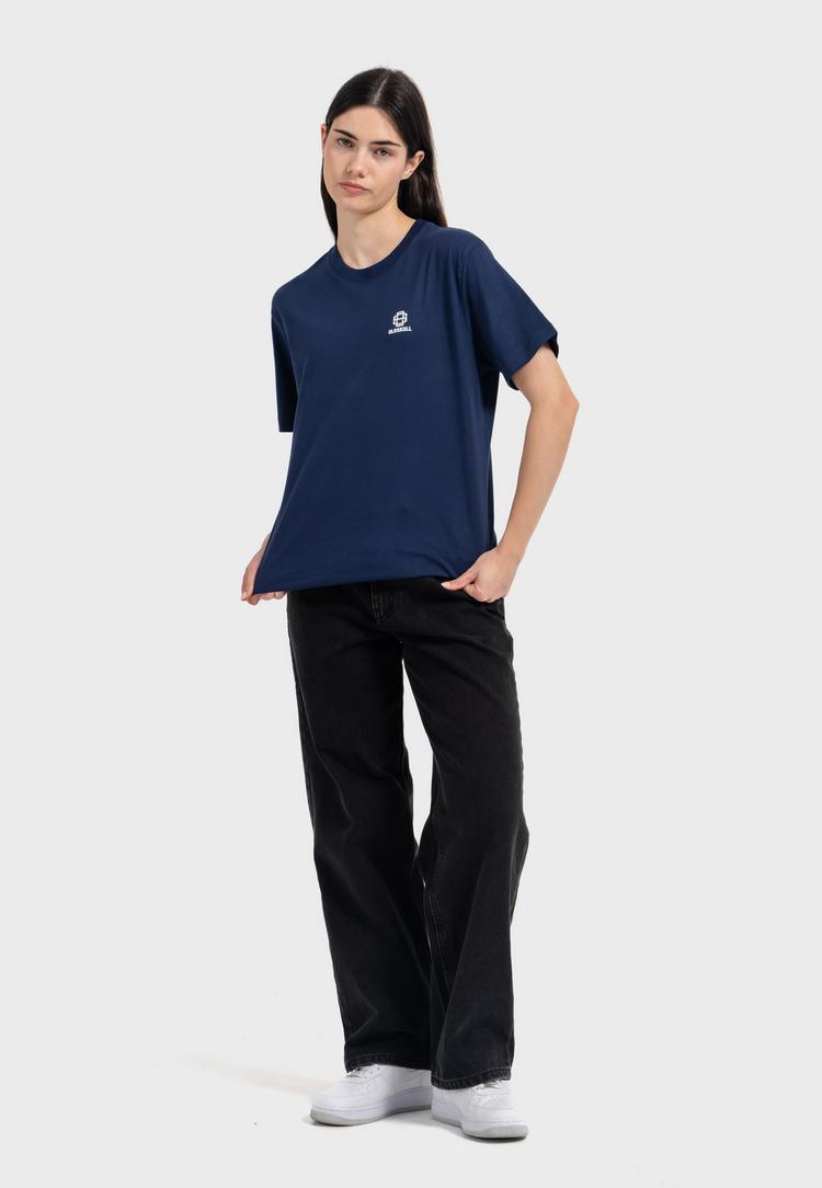 OLDSKULL OLDSKULL Basic Oldskull 25 Logo T-Shirt Herren - Navy Blue - 3 | SportScheck