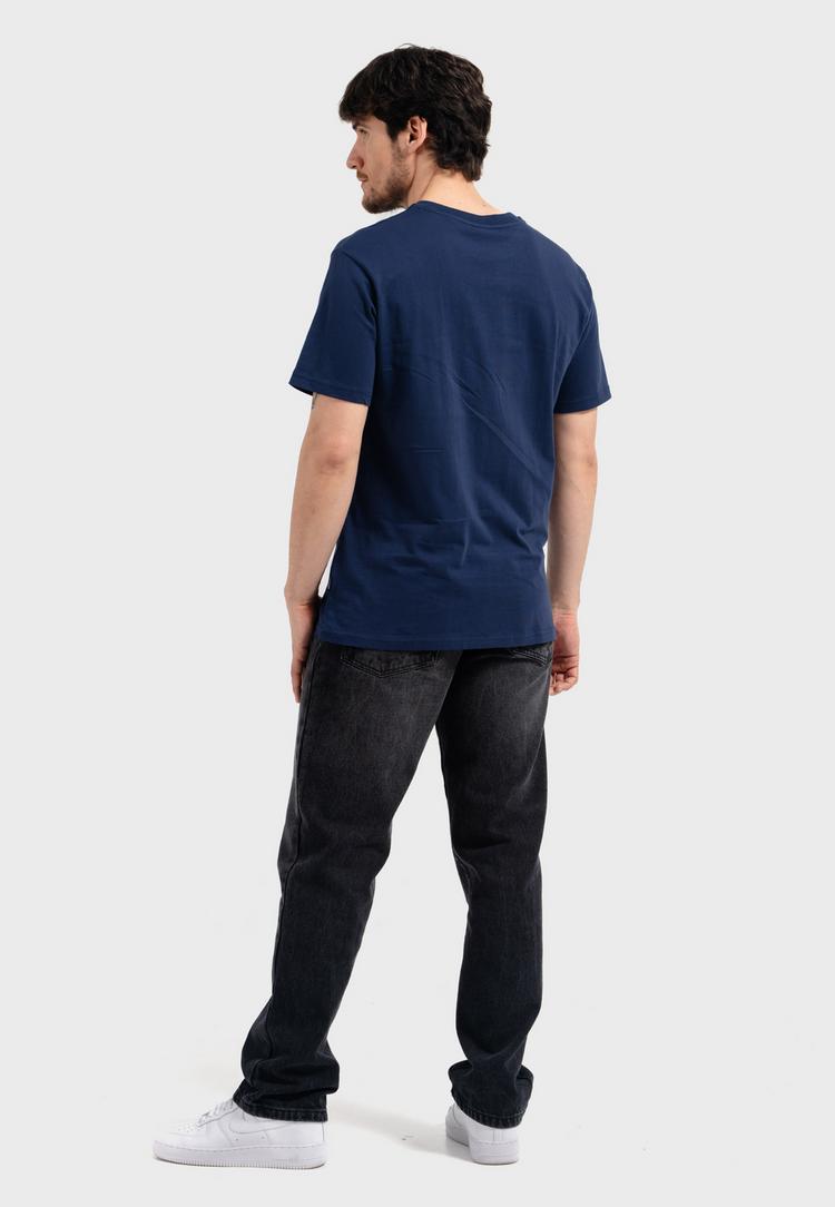 OLDSKULL OLDSKULL Basic Oldskull 25 Logo T-Shirt Herren - Navy Blue - 7 | SportScheck