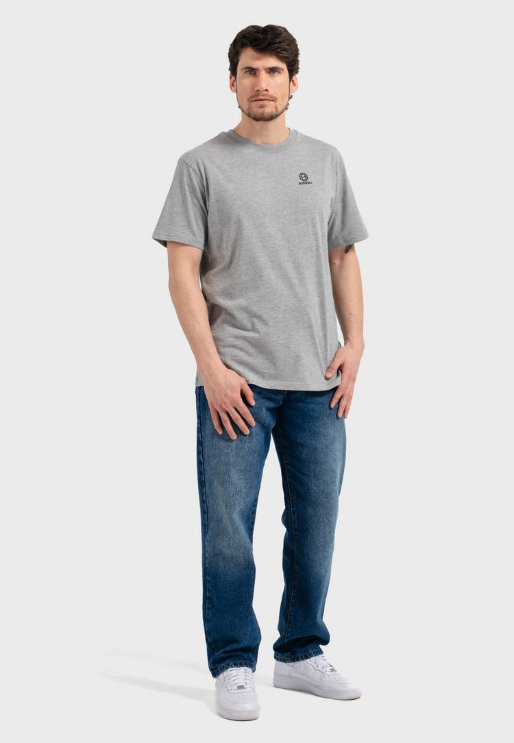 OLDSKULL OLDSKULL Basic Oldskull 25 Logo T-Shirt Herren - Heather Grey - 1 | SportScheck