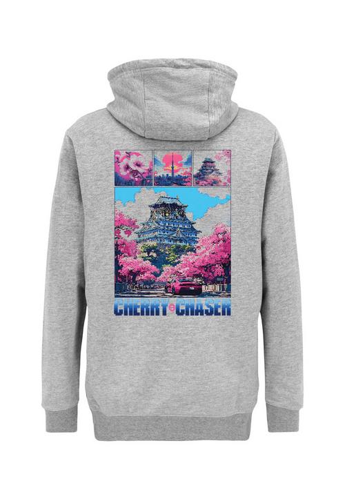 OLDSKULL Retro Cherry Chaser Logo Graphic Hoodie