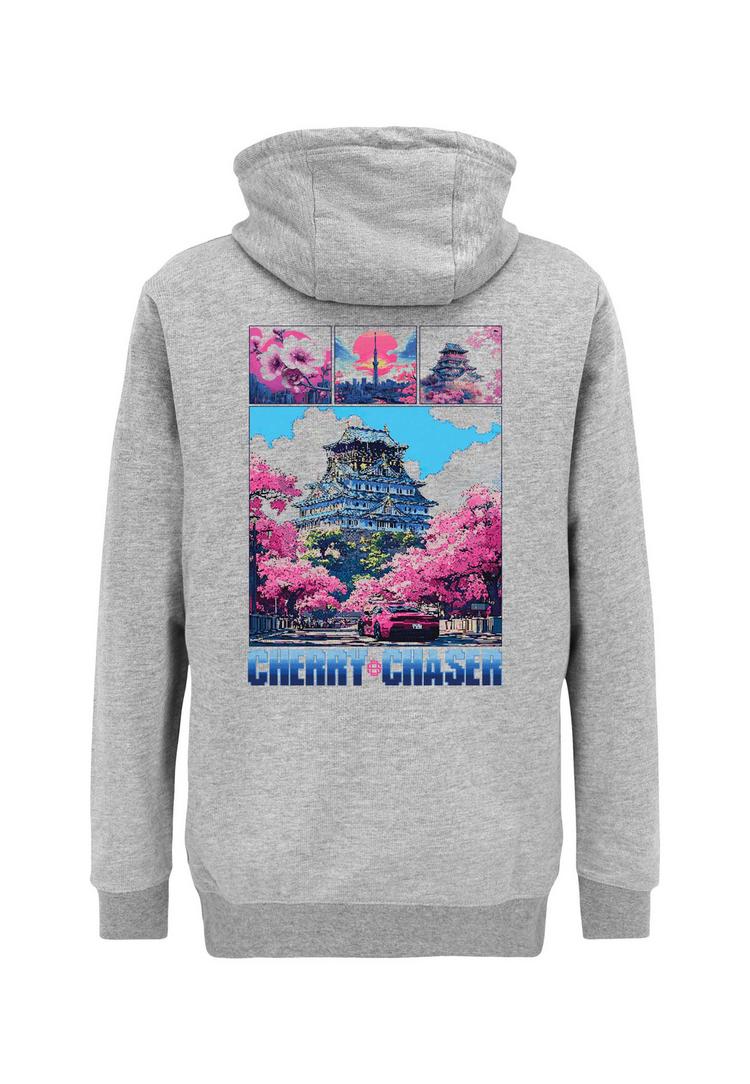 OLDSKULL OLDSKULL Retro Cherry Chaser Logo Graphic Hoodie - Heather Grey - 0 | SportScheck