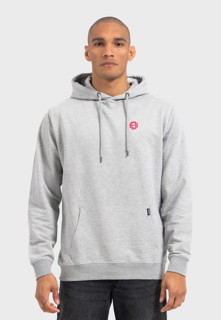 OLDSKULL OLDSKULL Retro Cherry Chaser Logo Graphic Hoodie - Heather Grey - 2 | SportScheck
