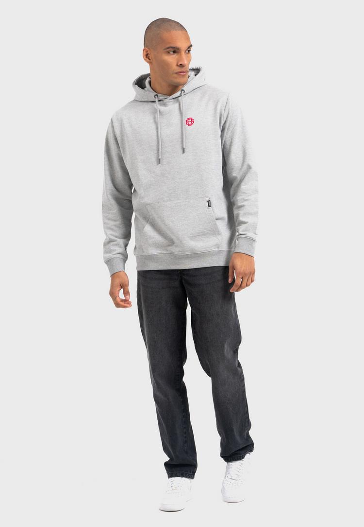 OLDSKULL OLDSKULL Retro Cherry Chaser Logo Graphic Hoodie - Heather Grey - 3 | SportScheck