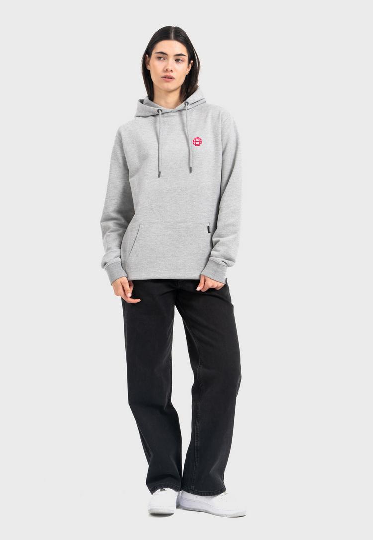 OLDSKULL OLDSKULL Retro Cherry Chaser Logo Graphic Hoodie - Heather Grey - 5 | SportScheck