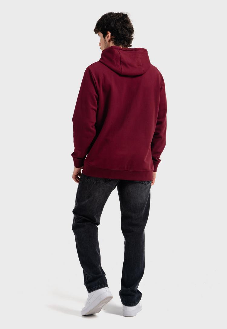 OLDSKULL OLDSKULL Basic Oldskull 25 Logo Sweatjacke - Burgundy - 4 | SportScheck