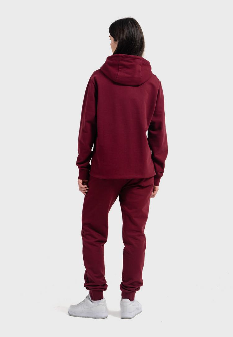 OLDSKULL OLDSKULL Basic Oldskull 25 Logo Sweatjacke - Burgundy - 5 | SportScheck
